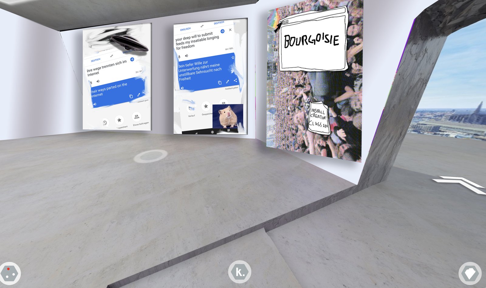 Further digital exhibition view